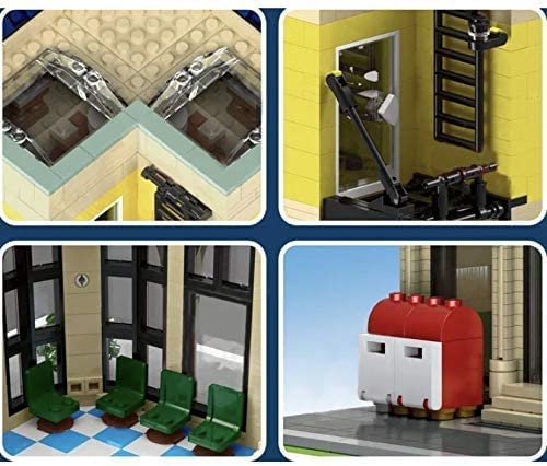 Corner Post Office Modular Building Blocks Toy Bricks Set | General Jim's Toys