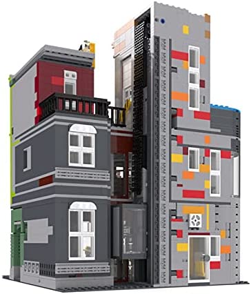 Hotel & Tea Shop Modualr Building Blocks Toy Bricks Set | General Jim's Toys