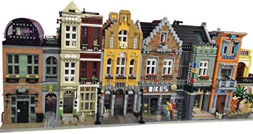Ice Cream Parlor Street View Creator Modular City Building Blocks Set | General Jim's Toys