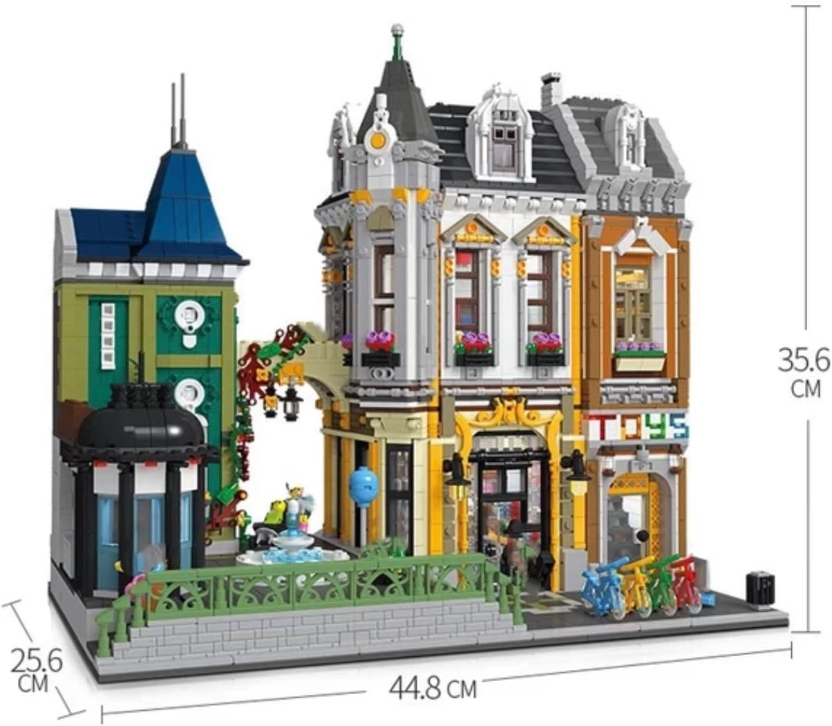 Toy Store Blocks Toy Square Store Modular City Building Blocks Set | General Jim's Toys ...