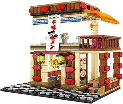 Japanese Restaurant Street View Creator Modular City Building Blocks Set | General Jim's Toys