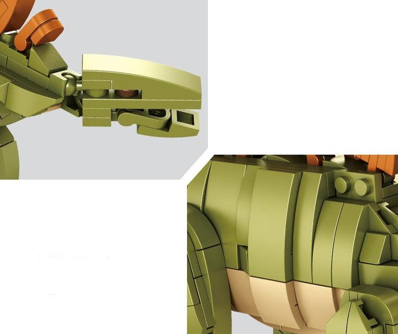Open Box |  Stegosaurus Toy Dinosaur and Fossil 2 in 1 Set | Open Box GJ-STEG
