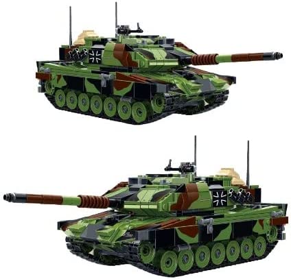 Leopard 2A6 German Main Battle Tank Building Blocks Toy Set