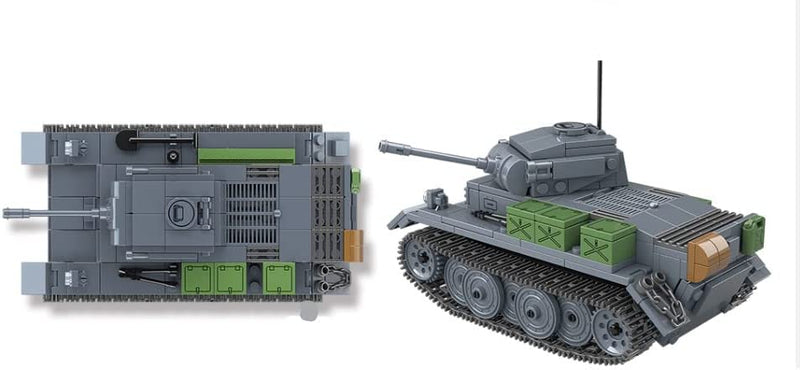 Panzer II AUSF L LUCHS Building Blocks Toy Tank Set