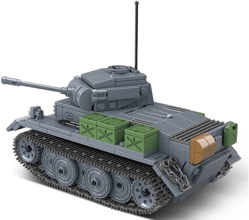 Panzer II AUSF L LUCHS Building Blocks Toy Tank Set