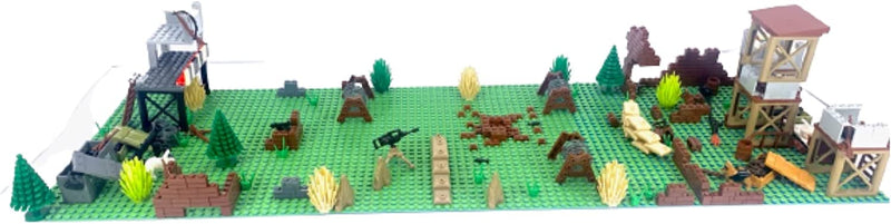 Battle Scene 2 Building BlocksToy Bricks Set | General Jim's Toys