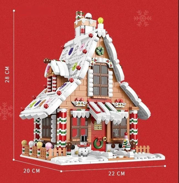Open Box | Holiday Gingerbread Building Block House
