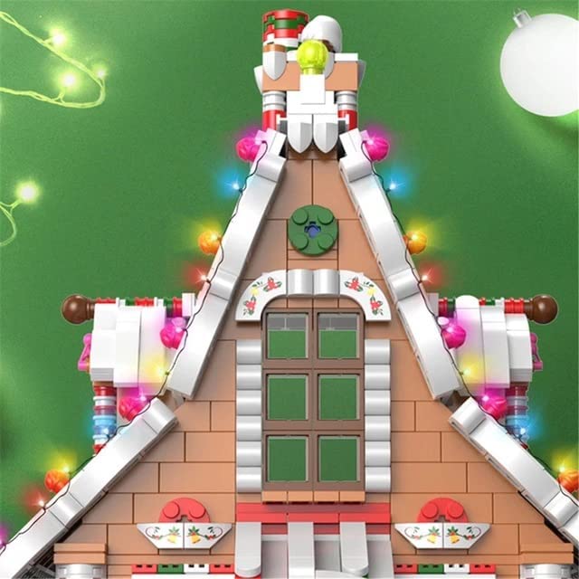 OPEN BOX Holiday Gingerbread House 1455 Piece Building Blocks Bricks Set | General Jim's Toys