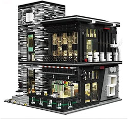 Pub and Restaurant Modular Building Blocks Toy Bricks Set with LED Lighting | General Jim's Toys