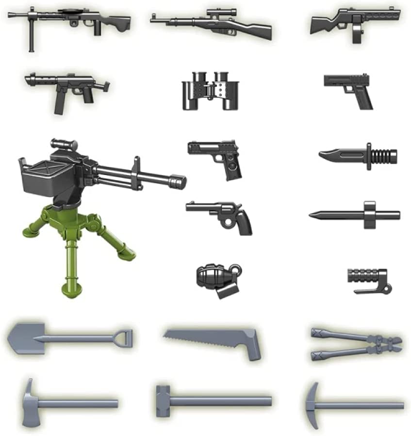 WWII T-34 Soviet Tank Building Block Set | General Jim’s Toys & Bricks | GJ-T34