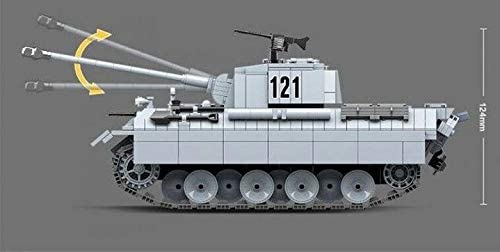 OPEN BOX WW2 Tank German Panther 121 Tank Building Blocks Set