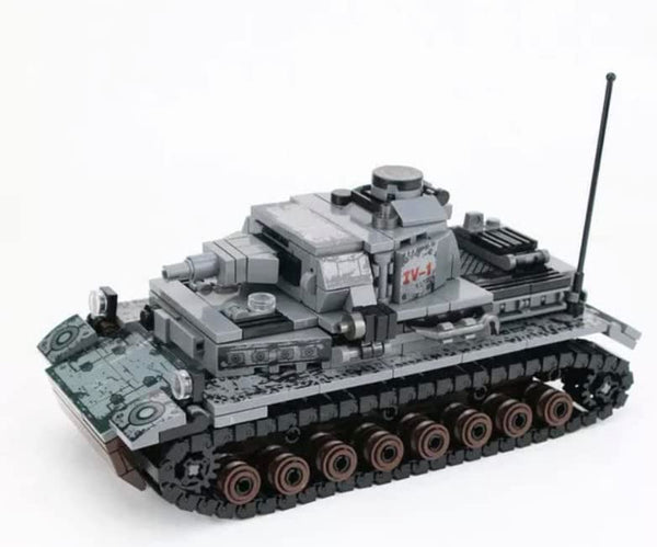 OPEN BOX German Panzer IV Tank Building Set