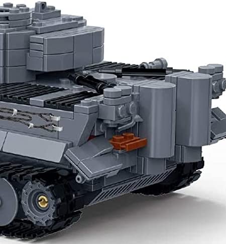 German King Tiger Tank WWII Building Block Set | General Jim's Toys & Bricks | GJ-GGTT