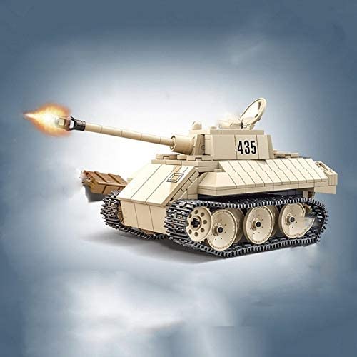 German WW2 VK1602 Leopard Building Blocks Toy Tank Set