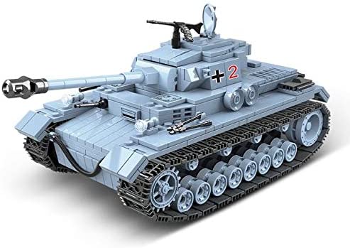 Panzerkampfwagen IV German Military Tank Building Blocks Set