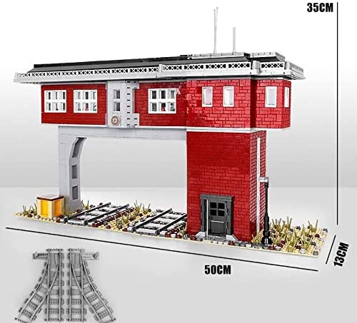 Railroad Signal Station Building Blocks Set | General Jim's Toys | GJ-RSS