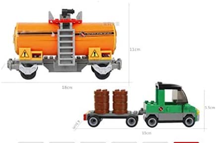 Large Capacity Tank Car Building Bricks Set | General Jim's Toys | GJ-THC