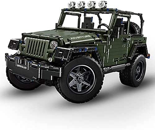 OPEN BOX Off Road Vehicle Jeep Building Blocks Toy Bricks Set | General Jim's Toys