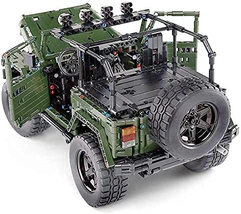 Off Road Vehicle Jeep Wrangler Building Blocks Toy Bricks Set | General Jim's Toys