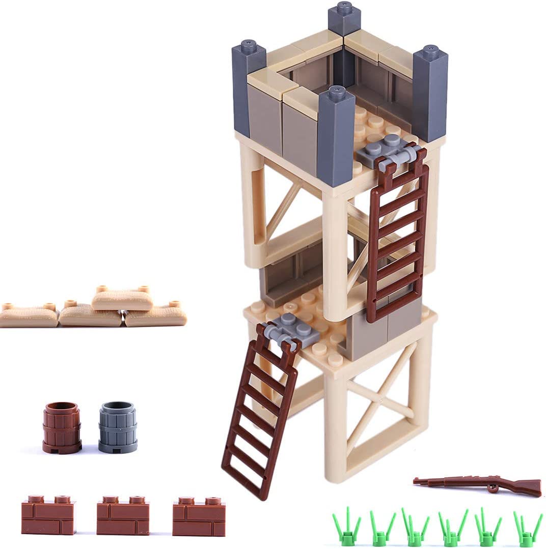 Toy Weapons Battle Scene