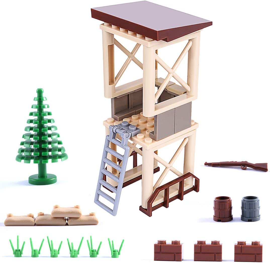 Toy Weapons Battle Scene