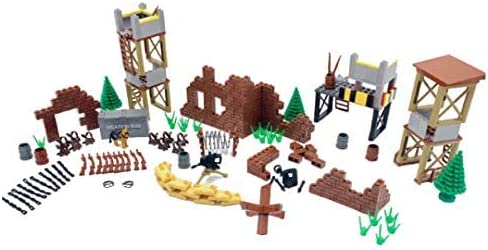 Battle Scene 1 Building Bricks Set | General Jim's Toys & Bricks | GJ-BS001