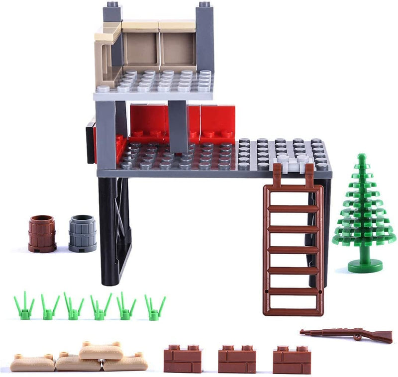 Toy Weapons Battle Scene Building Blocks Toy Bricks Set | General Jim's Toys